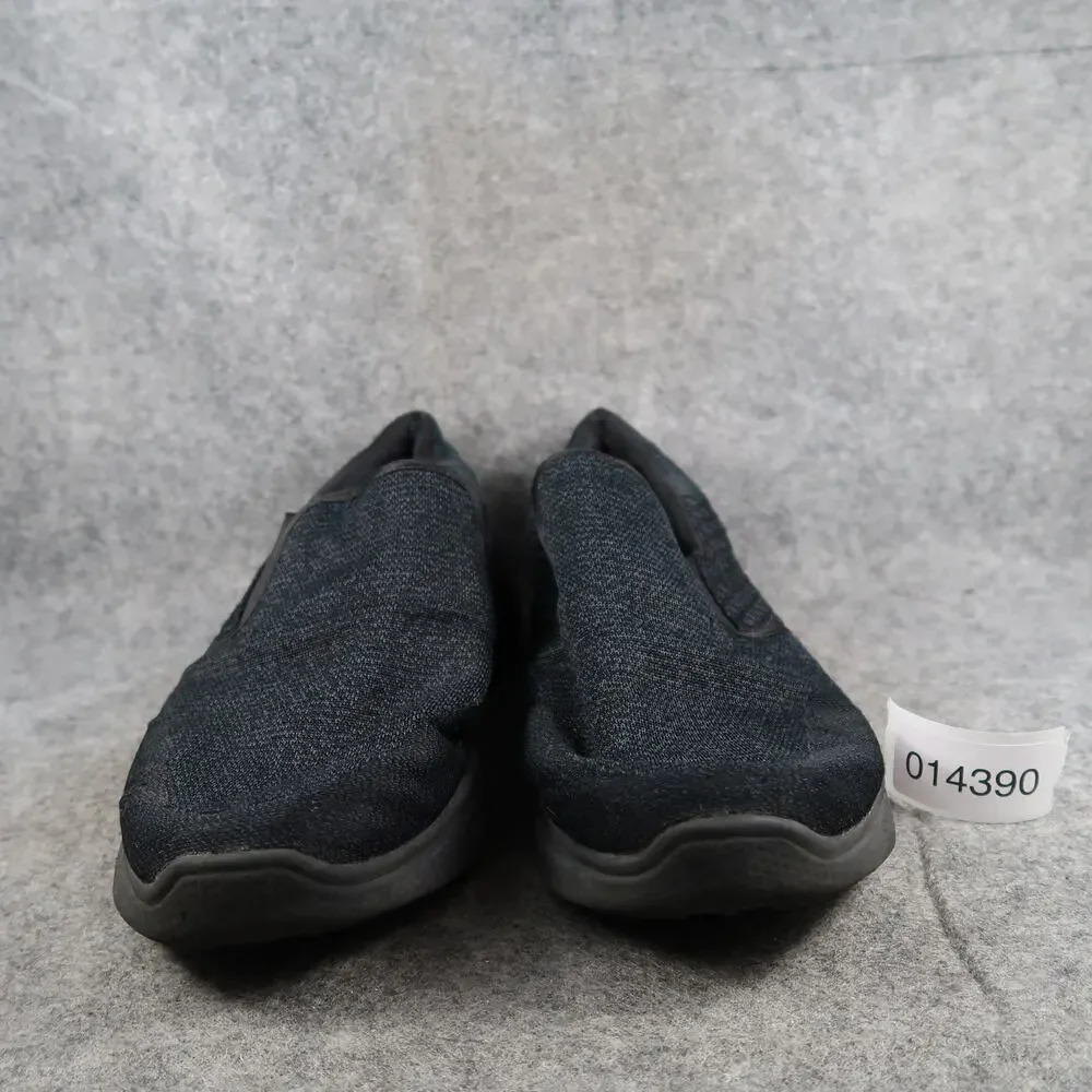 Skechers Shoes Mens 11 Casual Slip On Sneakers Comfort Walking Relaxed Fit Black